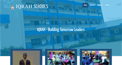 Desktop Screenshot of iqrahschools.com